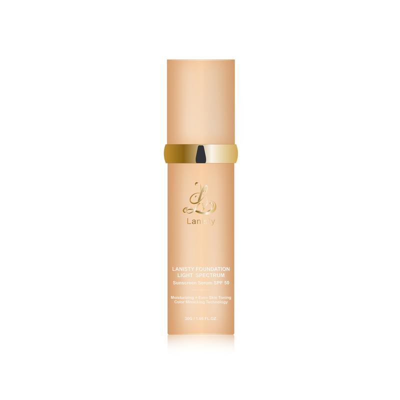 Lanisty  4 in 1 Foundation  Hydration Spf50+ Full Coverage Smart Shade Adjusting Gentle Matte Formula for ALL Skin Concealer Flawless