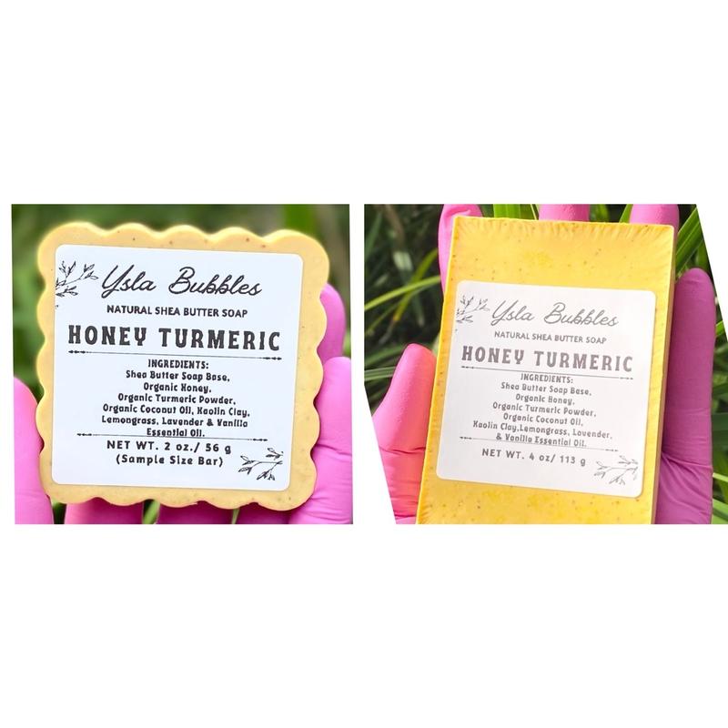 Ysla Bubbles Honey Turmeric Soap Skin Care Soap