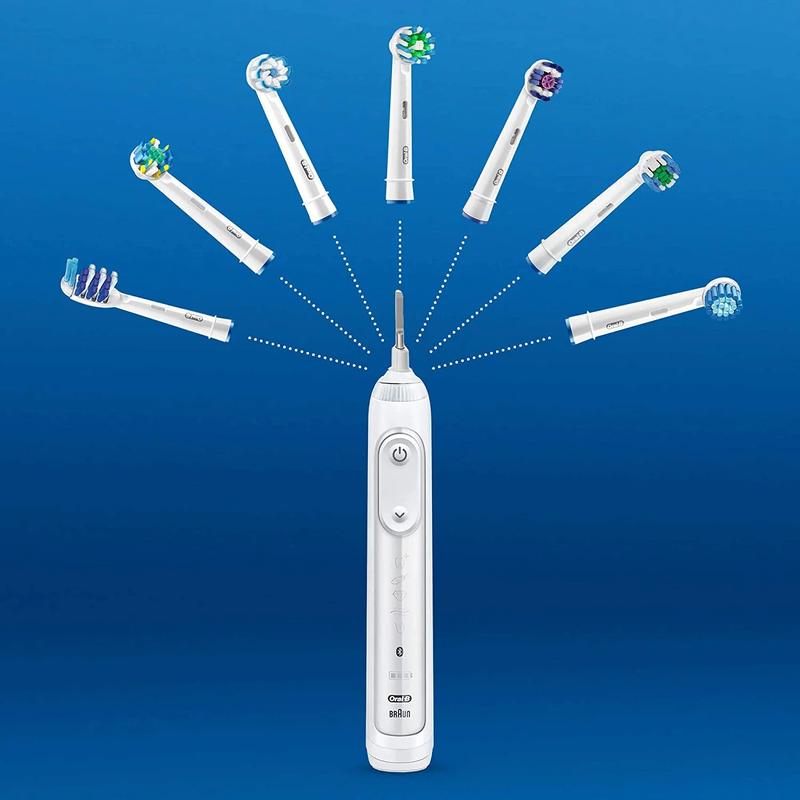 Braun Oral-B Precision Clean Toothbrush Replacement Heads, 4 Count, White