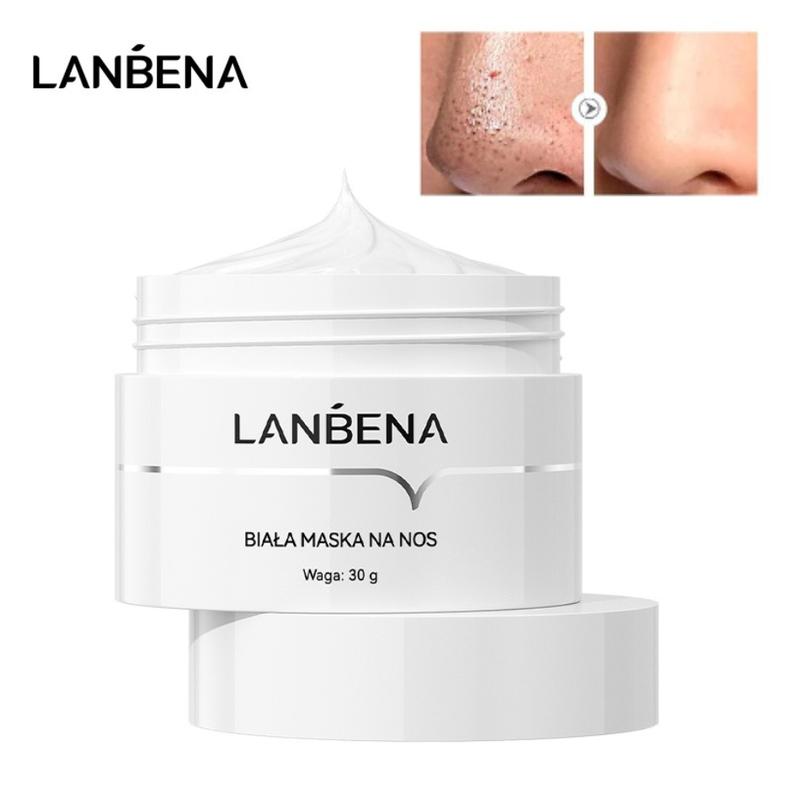 LANBENA Blackhead Pore Remover Mask Aloe extract Facial Peeling Nose Strip  Cleansing 30g Skin care Comfort Gentle Repairing Smoothing