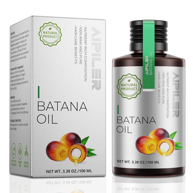 Organic Batana Oil for Hair Growth: Dr Sebi approved unrefined 100% pure and raw from Honduras for women and man nature hair care Haircare Smooth