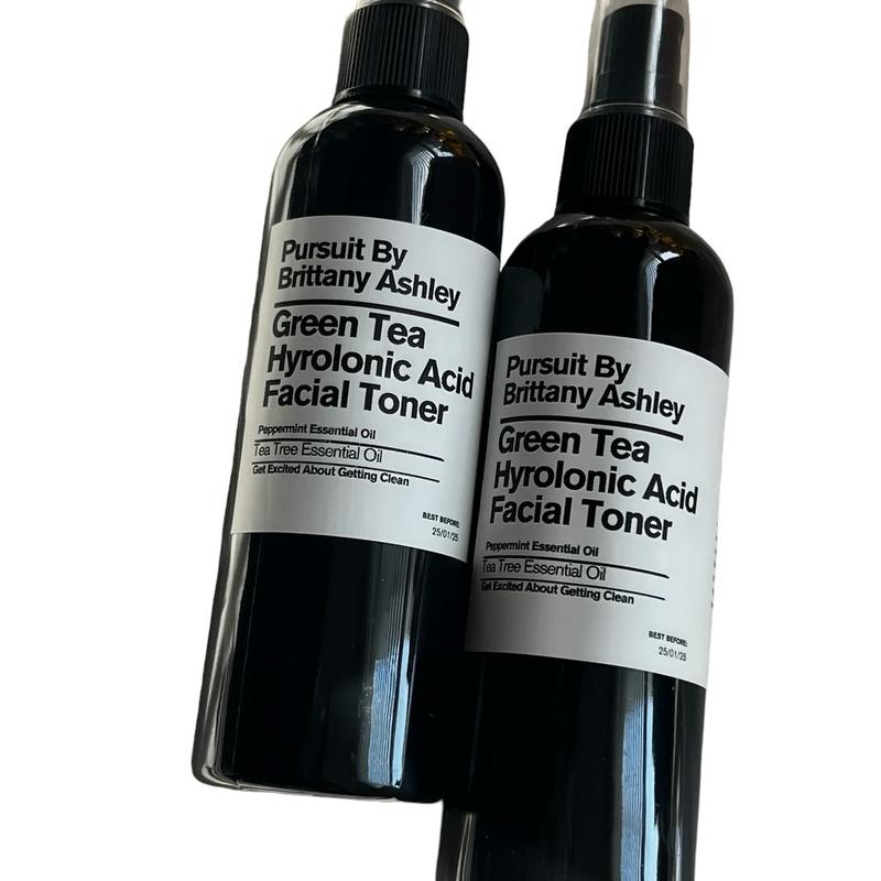 Green Tea and Hyaluronic acid Facial Toner Skincare Hydrate Skin Repair