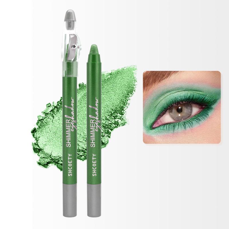 Long Lasting Glitter Pearlescent Eyeliner, Shimmering Eyeshadow Pen, High Pigmented Eye Makeup Pen, Colorful Eye Makeup Products for All Styles and Occasions