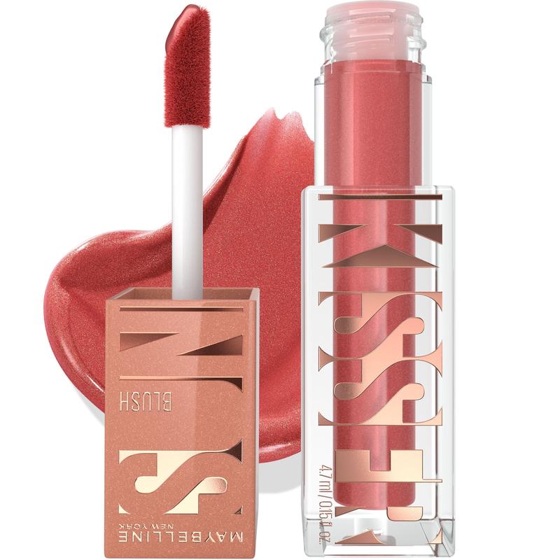 Maybelline Sunkisser Multi-Use Liquid Blush and Bronzer, Blendable, Longwear, Glowy Make Up