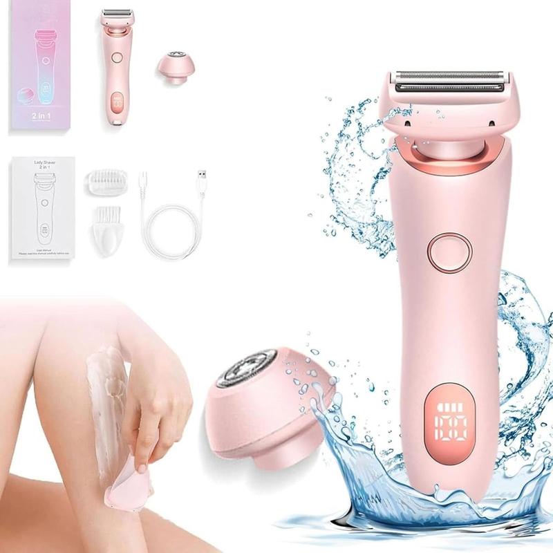 Dusk Razor for Women, The Glide Pro 3.0 Waterproof Electric Razor, Duskofficial Razor, 2 in 1 Electric Shaver Razors, Silk Glide Pro Shaver, Painless Hair Removal, Wet & Dry Silk Glide Pro Shaver