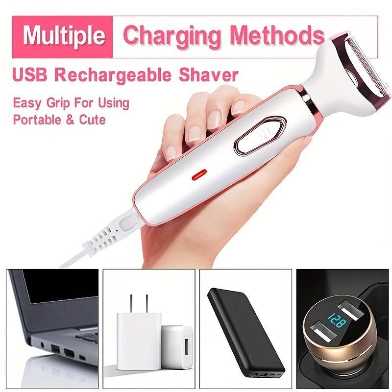 4 in 1 Electric Hair Removal Instrument, 1 Box Electric Hair Removal Machine & Accessories, Personal Care Appliances for Women