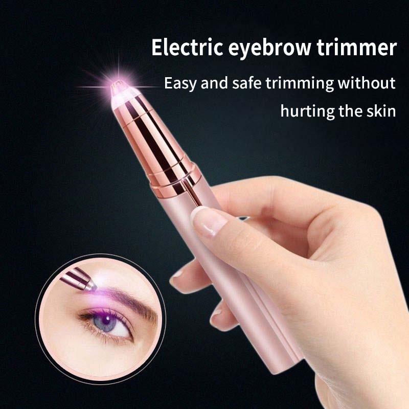 Electric eyebrow trimmer, automatic eyebrow trimmer, eyebrow shaving pen, nose hair trimmer, male and female exclusive eyebrow trimmer, rechargeable model