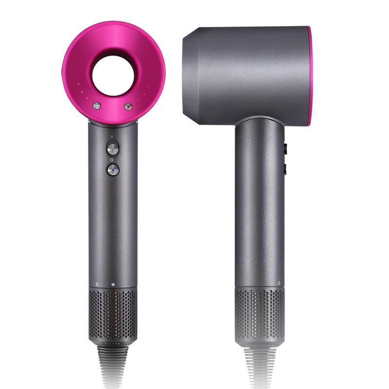 Leafless Fast Drying Hair Dryer Negative Ionic Blow Dryer with High-Speed 110,000 RPM Brushless Powerful Motor Hairdryer Low Noise Magnetic Nozzle