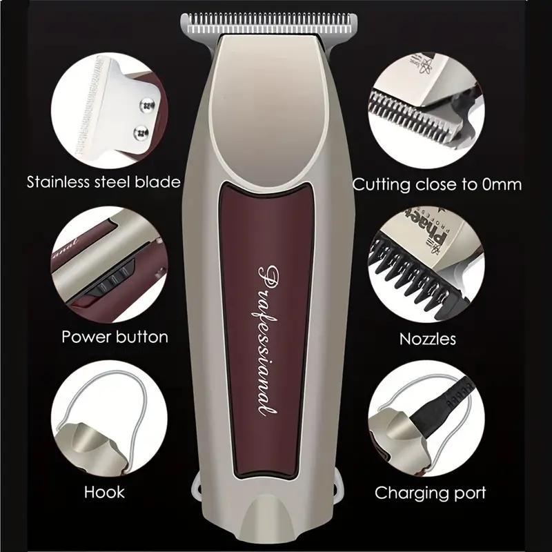 Electric Hair Shaving Kit for Men & Barber, 1 Box Professional Hair Trimmer Set, Portable Electric Hair Trimmer Shaving Kit, Safety Hair Trimmer Shaving Machine, Haircut Machine, Comfort Hair Trimmer, Summer Gift, Gift For Christmas & Fall, Christmas Gift