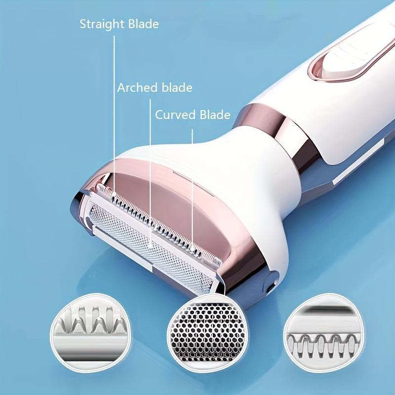 4 in 1 Electric Hair Removal Instrument, 1 Box Electric Hair Removal Machine & Accessories, Personal Care Appliances for Women