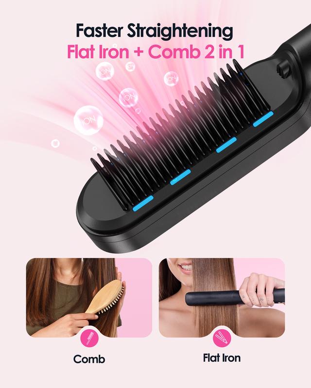 Wavytalk Negative Ion Hair Straightening Brush