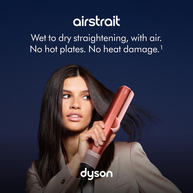 Special edition Dyson Airstrait™ straightener (Strawberry bronze Blush pink)