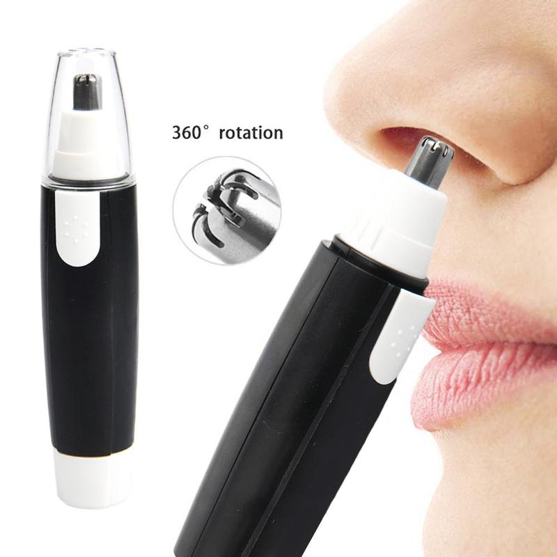 Electric Nose & Ear Hair Trimmer, Electric Eyebrow Trimmer, Versatile Precise and Safe Automatic Face Hair Shaver Beauty Trimmer Facial Hair Removal Tool