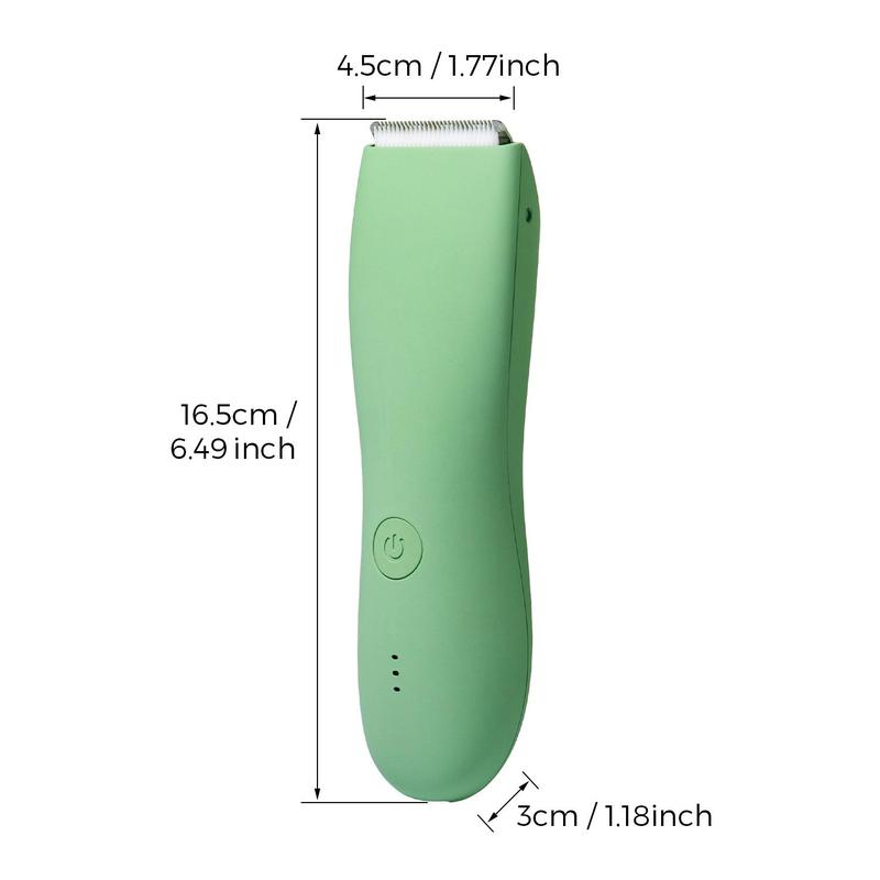 Body Hair Trimmer, Hair Shaver Bikini Trimmer for Body Hair, Washable Wet and Dry Use Men's Manual Shaver, Hair Clipper Trimmer Neon Clipper, Stocking Fillers Gift