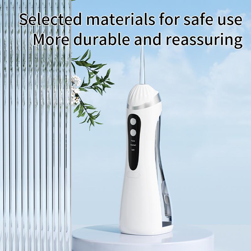 Rechargeable Portable Oral Irrigator, 1 Box Water Flosser & Accessories, Waterproof Teeth Cleaner, Dental Care Tool for Home & Travel, Christmas Gift