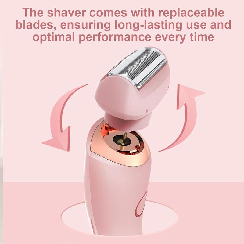 Dusk Razor for Women, The Glide Pro 3.0 Waterproof Electric Razor, Duskofficial Razor, 2 in 1 Electric Shaver Razors, Silk Glide Pro Shaver, Painless Hair Removal, Wet & Dry Silk Glide Pro Shaver