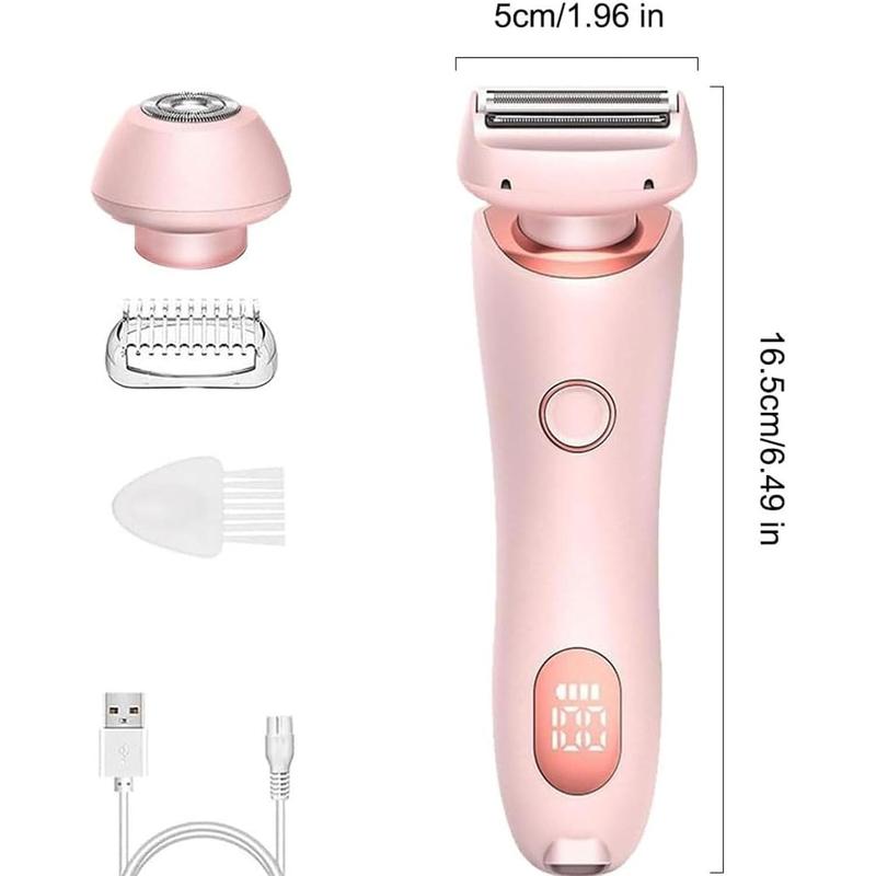 Dusk Razor for Women, The Glide Pro 3.0 Waterproof Electric Razor, Duskofficial Razor, 2 in 1 Electric Shaver Razors, Silk Glide Pro Shaver, Painless Hair Removal, Wet & Dry Silk Glide Pro Shaver