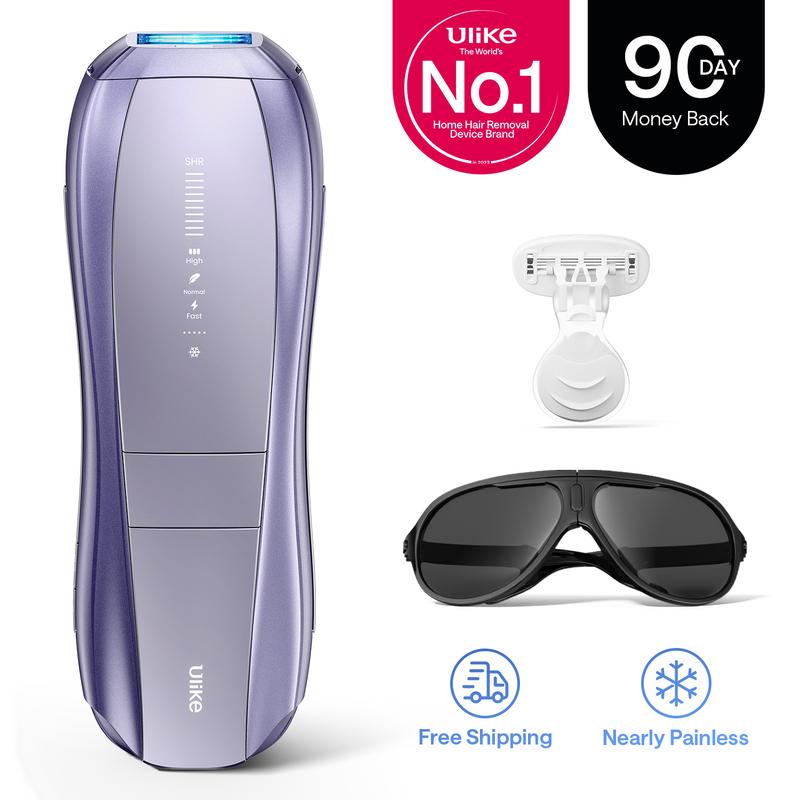 [BEST SALE] Ulike Laser Hair Removal,  Air 10 IPL Hair Removal Device, At Home Hair Remover for Women and Men, Ice-Cooling Contact, Dual Lights, Skin Sensor & SHR Mode* for Nearly Painless Comfort, Effective & Long-Lasting Salon-liked, Christmas Gift