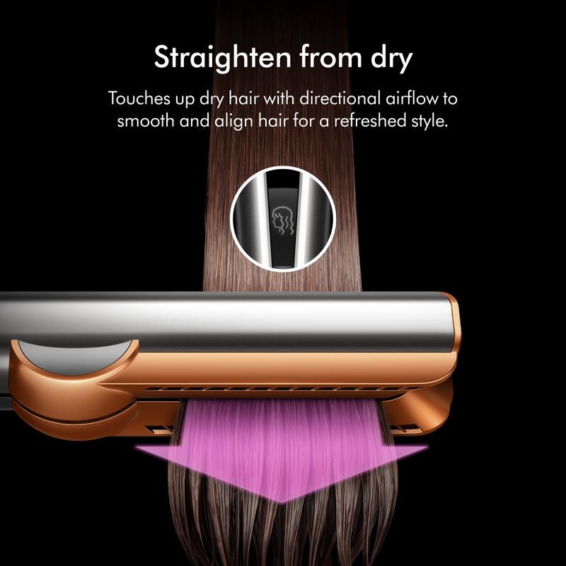 Special edition Dyson Airstrait™ straightener (Strawberry bronze Blush pink)