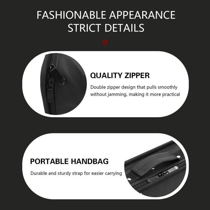 Hair Styling Tool Storage Bag, Professional Hairdresser Tool Storage Handbag, Electric Hair Clipper Barber Shaver Storage Bag, Hair Styling Tool for Salon & Barber Shop