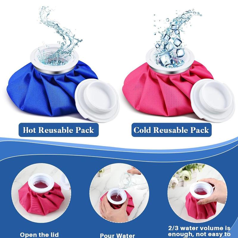 Reusable Hot & Cold Ice Pack, 1 Count Reusable Hot & Cold Ice Pack for Injuries, Headaches and Menstrual, Christmas Gift