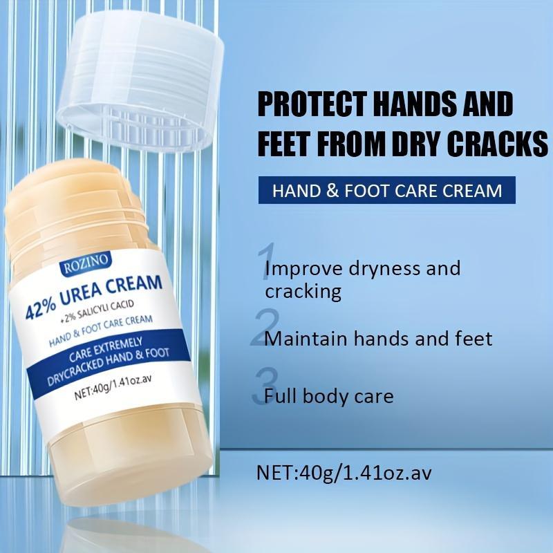 42% Urea Cream + 2% Salicylic Acid Hand & Foot Care Cream (1 Box), Hydrating Hand & Foot Skin Care Lotion, Preventing Chapping, Desalting Calluses, Moisturizing Foot Hand Skincare Product