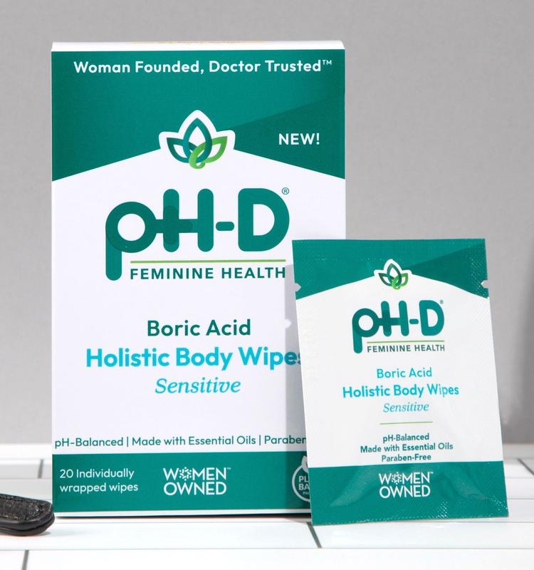 Boric Acid Sensitive Holistic Body Wipes