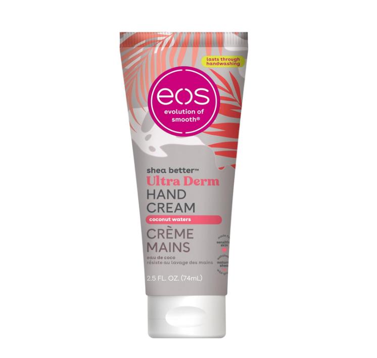 eos Shea Better Hand Cream - Vanilla Cashmere | Instant Hydration + Lasting Protection | 2.5 oz Lotion