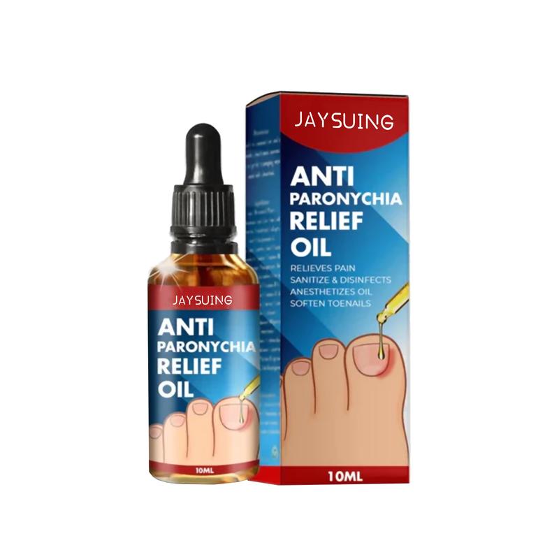 Natural Anti Paronychia Relief Oil, Ingrown Toenail Removal, Correction Treatment Oil for Damaged & Discoloration Nail