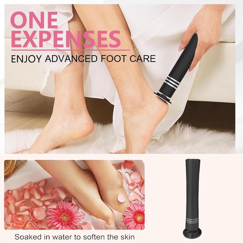 Rechargeable Electric Foot File, 1 Box Portable Handheld Foot Dead Skin Remover, Multifunctional Personal Foot File Tool for Home & Nail Salon, Christmas Gift