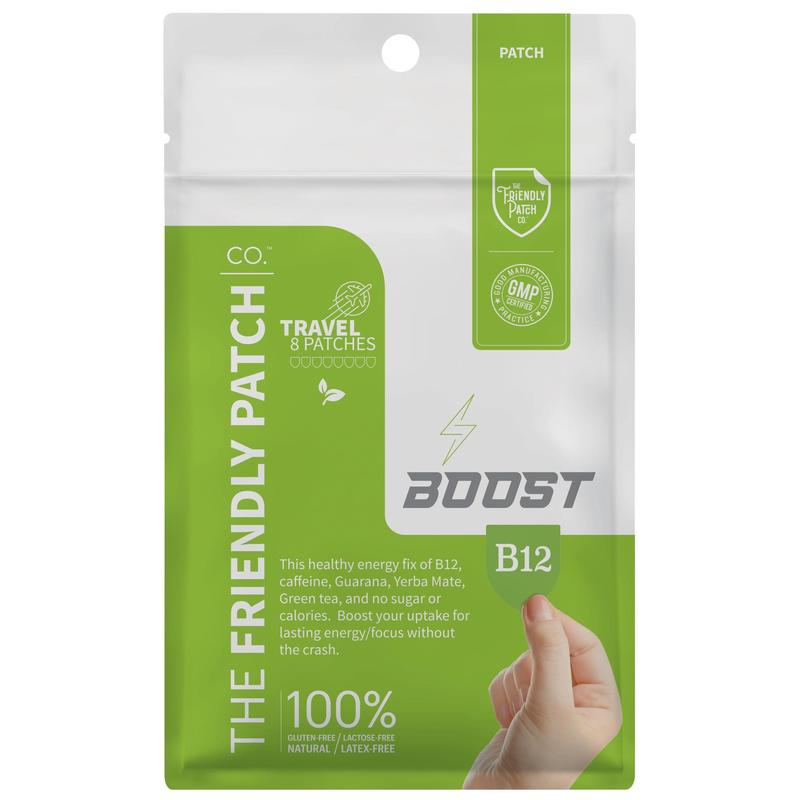 The Friendly Patch Boost energy Patch - Travel 8 Pack