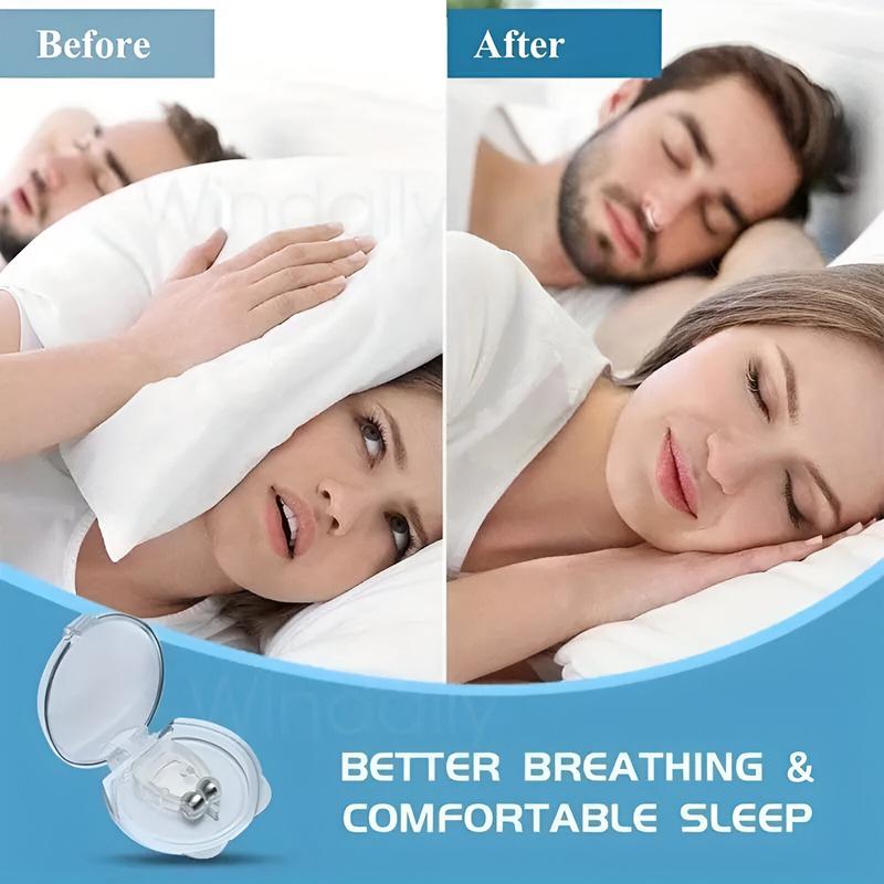 Magnetic Anti-Snoring Nose Clip – Comfortable, Effective Solution for Snoring Relief