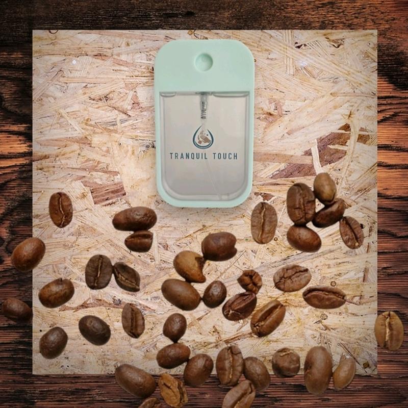 Coffee ️Bean Scented Hand Sanitizer, Slim Convenient