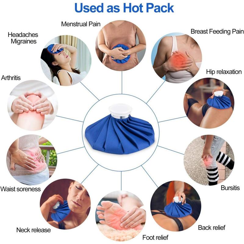 Reusable Hot & Cold Ice Pack, 1 Count Reusable Hot & Cold Ice Pack for Injuries, Headaches and Menstrual, Christmas Gift