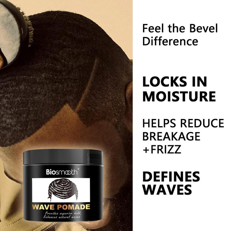 Moisturizing Wave Pomade, Hair Styling Pomade for Men, Hair Care Product for Dry & Damaged Hair, Professional Hair Styling Product for Men, Hair Products