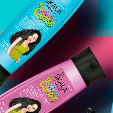 Skala Expert Mais Cachos Shampoo and Condicional Kit - 325 ml - 100% Vegan