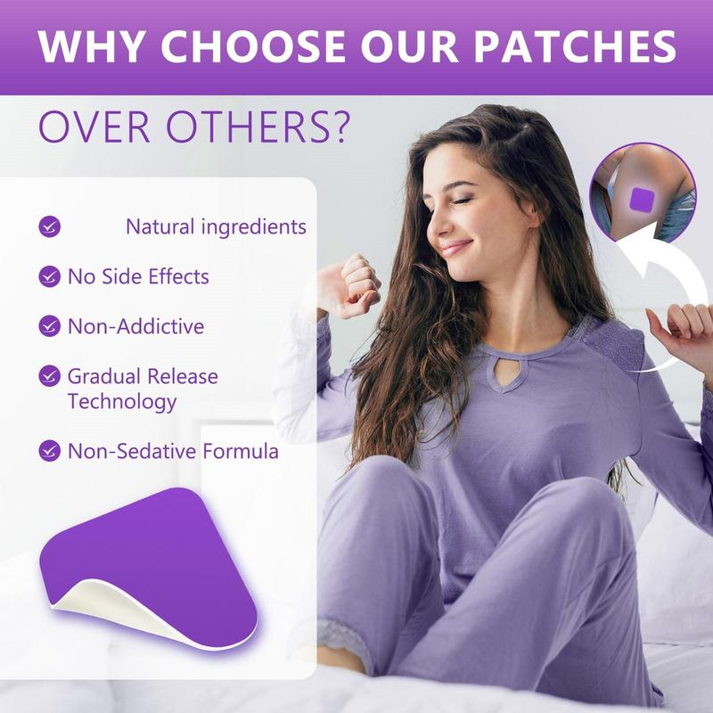 Sleep Aid Patch, 30pcs box Deep Relaxation Sleep Patch, Sleep Care Patches for Christmas Gift, Personal Care Product for Women & Men