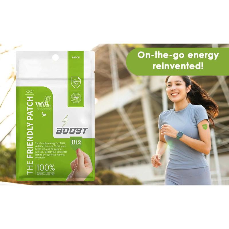 The Friendly Patch Boost energy Patch - Travel 8 Pack