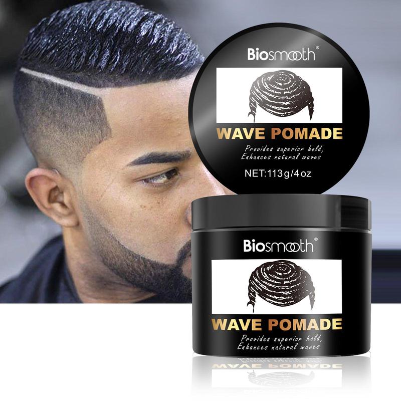 Moisturizing Wave Pomade, Hair Styling Pomade for Men, Hair Care Product for Dry & Damaged Hair, Professional Hair Styling Product for Men, Hair Products