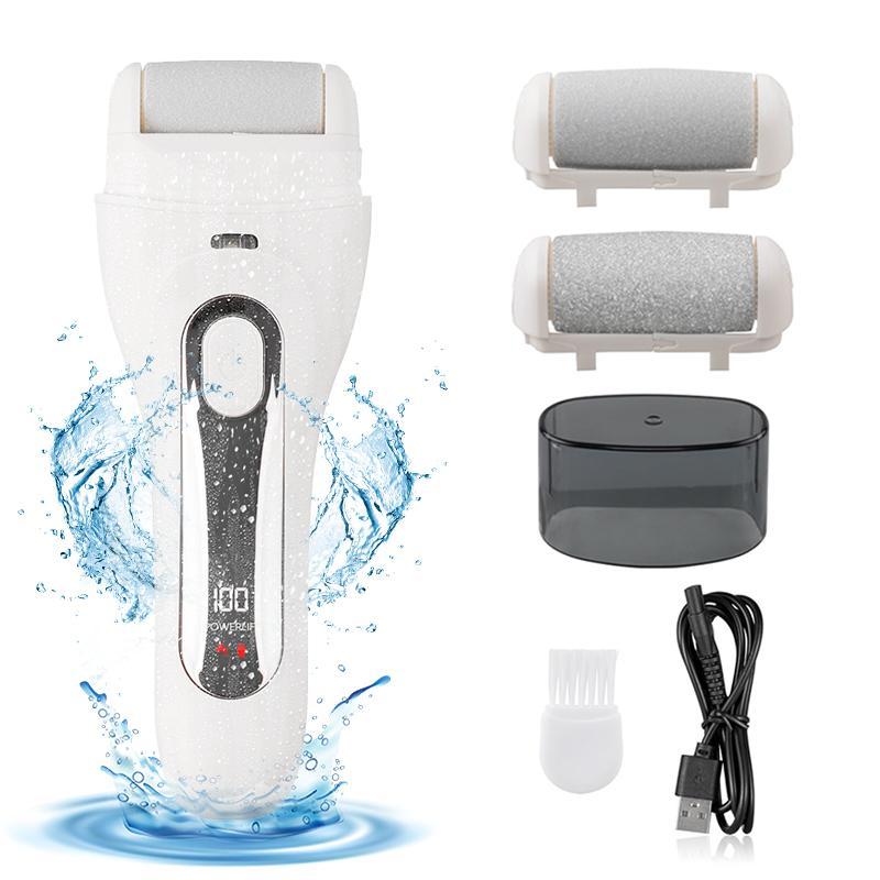 Electric Foot File, Portable Rechargeable Foot Callus Remover, Foot Care Tool for Dead Hard Skin, Personal Care Pedicure Tool