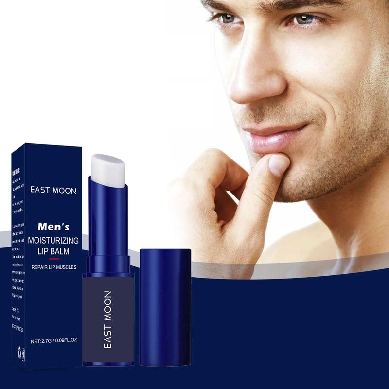 Moisturizing Lip Balm for Men, Hydrating Lip Care Balm for Soothing Dry Skin, Nourishing Personal Lip Care Product for Daily Use