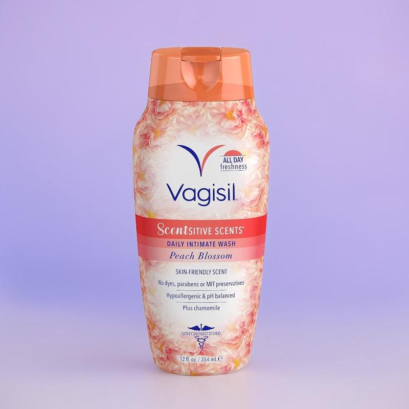 Vagisil Feminine Wash for Intimate Area Hygiene, Scentsitive Scents, pH Balanced and Gynecologist Tested, 12 oz (Pack of 1) - Comfort