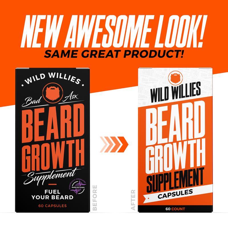 Fuel Your Beard Kit with Beard Boost Serum, Growth Supplement, Capsules, Boar Bristle Brush, and Edge Tool - Hair Care