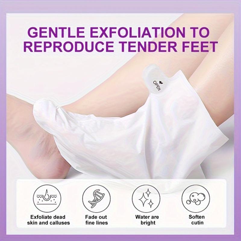 Exfoliating Foot Mask, 5 Pairs Lavender Scented Foot Peelers, Foot Dead Skin Remover, Body Care Products