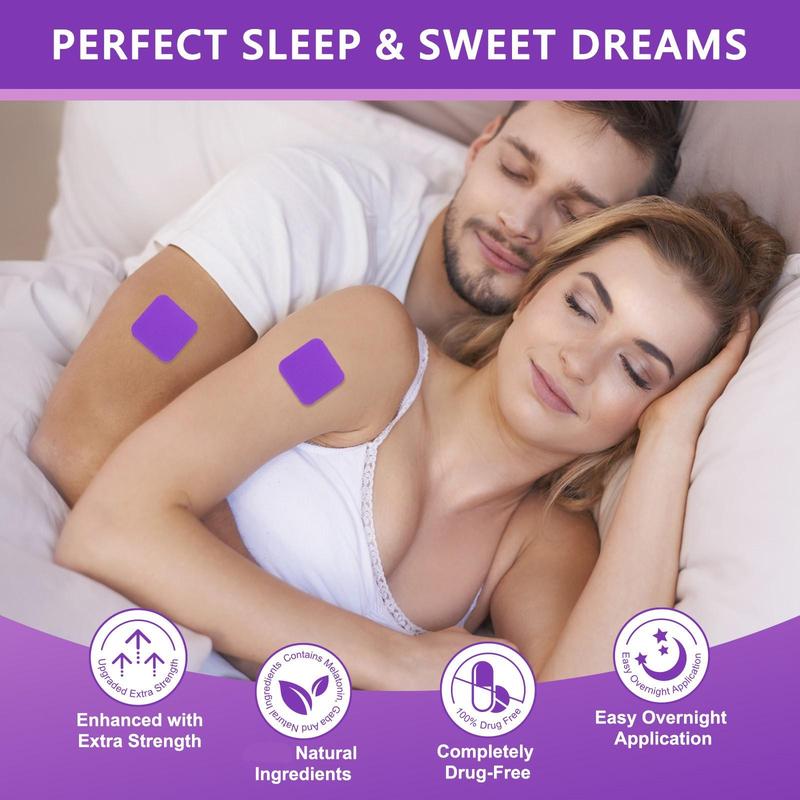 Sleep Aid Patch, 30pcs box Deep Relaxation Sleep Patch, Sleep Care Patches for Christmas Gift, Personal Care Product for Women & Men