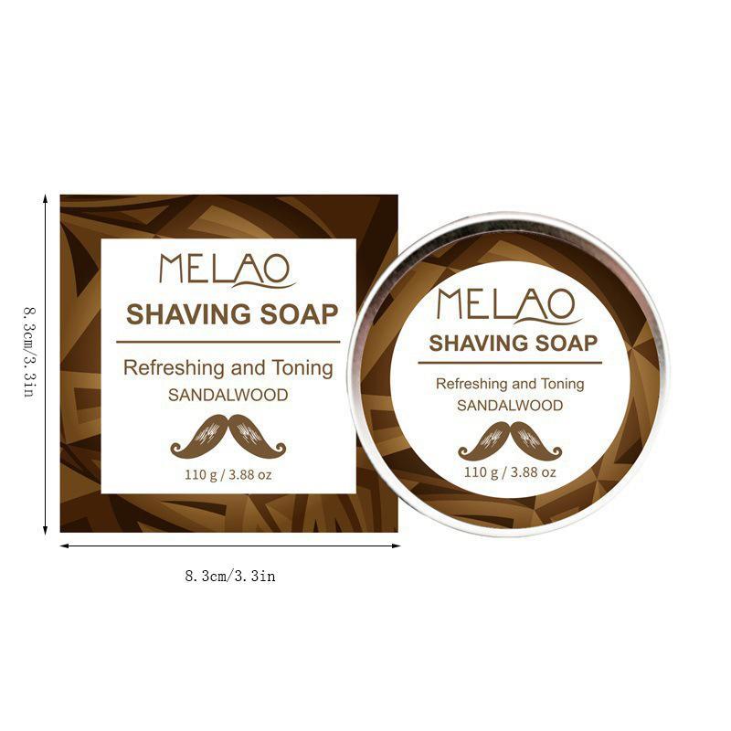 Sandalwood Shaving Soap, Men's Beard Shaving Soap, Personal Skin Care Products