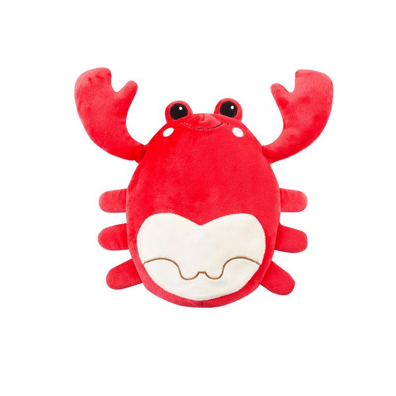 Crab Design Microwave Heating Pad, Crab Plush Toy with Removable Heating Pad, Warm Microwave Animal, Menstruation Relief Tool