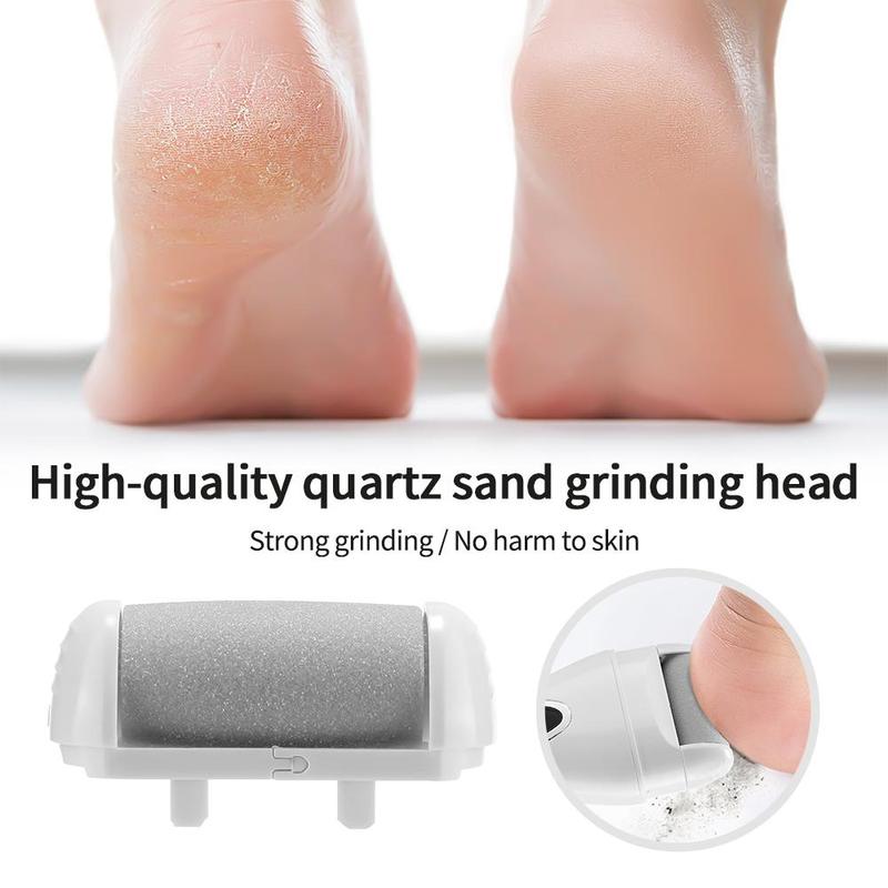 Electric Foot File, 1 Box 3-speed Adjustable Foot Callus Remover, Rechargeable Foot File Tool, Professional Pedicure Tool for Home & Salon Use, Christmas Gift