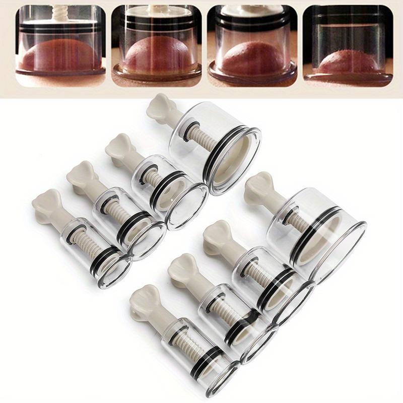 Cupping Cup Set, Vacuum Cupping Set, Rotational Cupping Set, 8pcs Hand Twisting Rotational Acupunture Vacuum Cupping Set Massage Cupping Cup