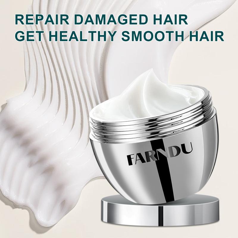 FARNDU Keratin & Rosemary Hair Mask,Upgraded formula to effectively repair hair,Deep Repair Damage Root,Mask for Dry Damaged Hair,Hair Treatment & Scalp Treatment,Natural Deep Conditioner Hydrating Haircare Moisture Moisturize Moisturizing